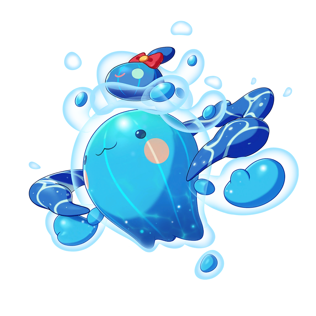 Water Spirit (水灵) - Roco Kingdom: World spirit artwork