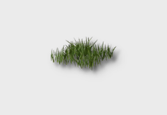 Grass outdoor furniture item in inZOI
