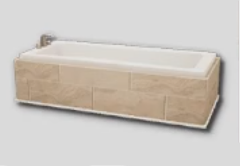 Simple Square Bathtub bathroom furniture item in inZOI