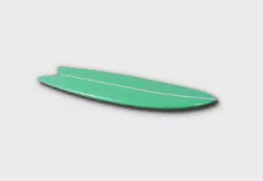 Lined Surfboard furniture item in inZOI