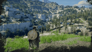 Aerial Force Palm skill animation in Crimson Desert