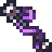 The Plague Doctor Staff cosmetic icon from Soulbound: Online, a dark shaft wound with bright magenta coils and capped by a pale bead