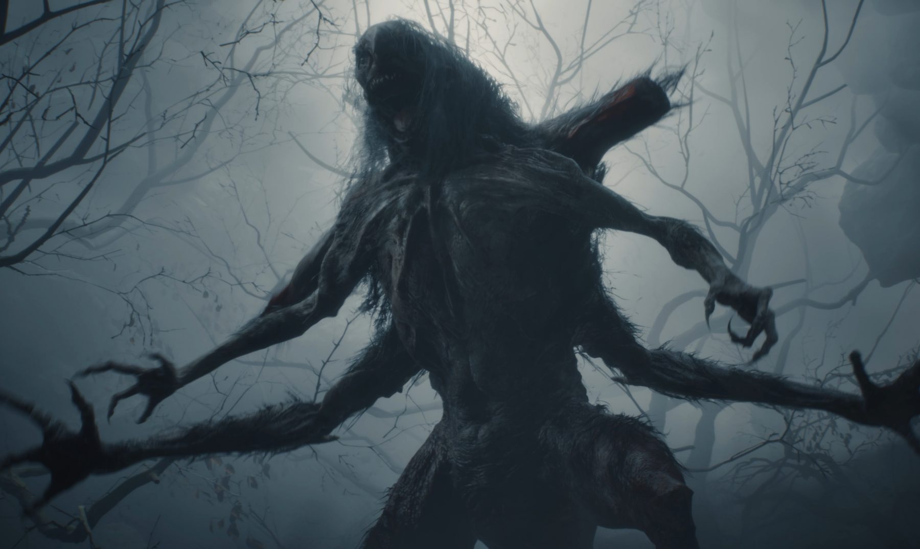 Ciri fighting the Bauk creature in its cave in The Witcher IV cinematic trailer