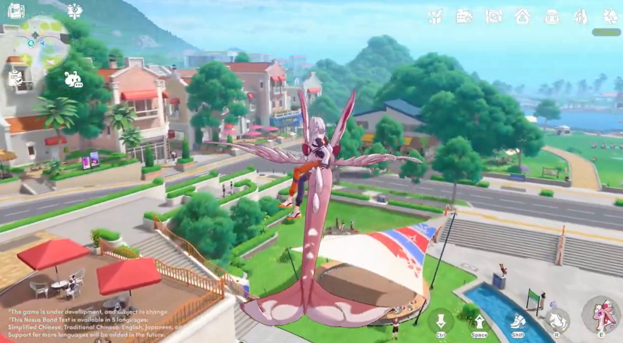 Open world exploration — traversing the landscape of Iia with Anima companion