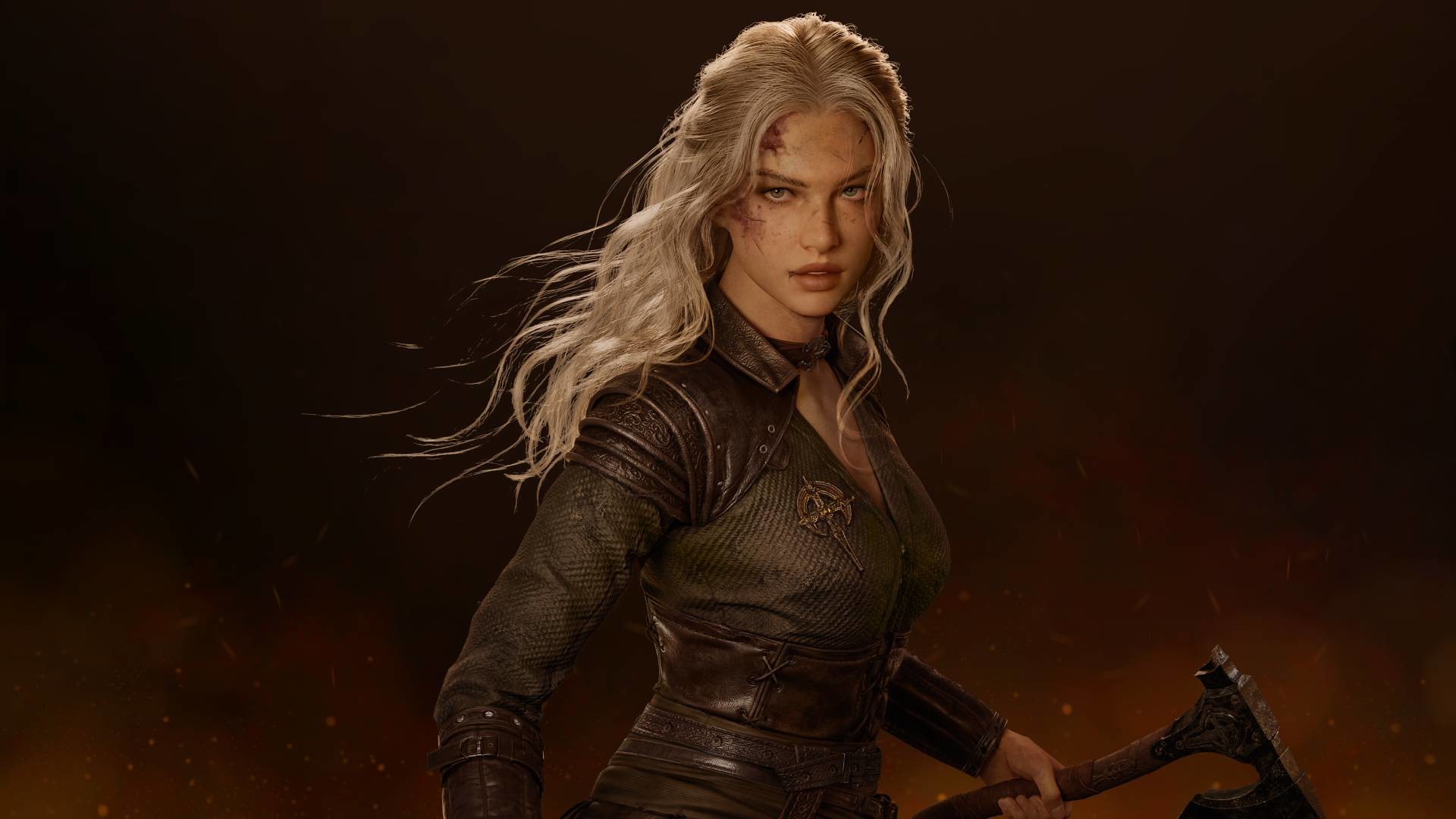 ArcheAge Chronicles warrior character wielding an axe in combat