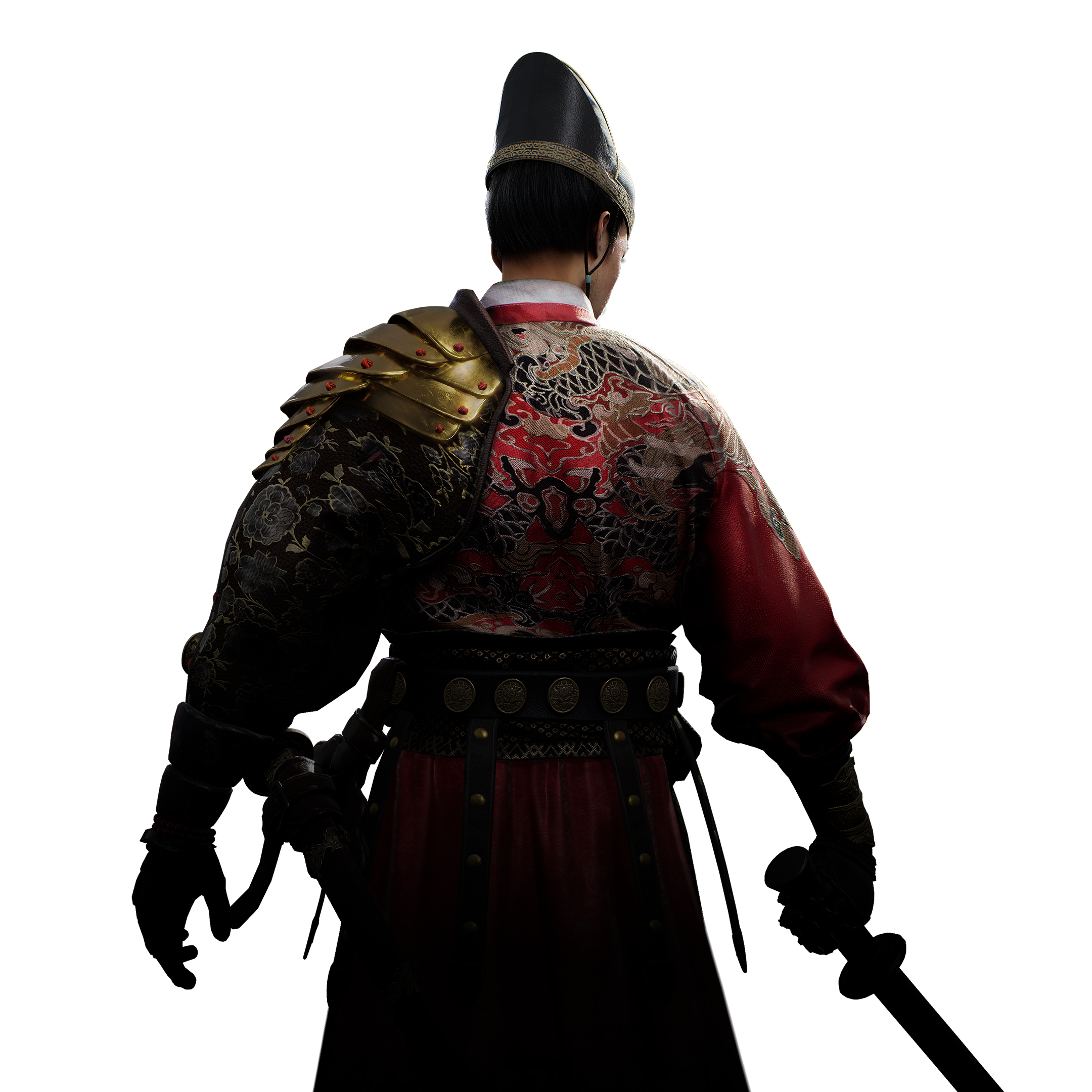 A Whisper of Fall: Jinyiwei protagonist character render showing the boatman turned Jinyiwei agent