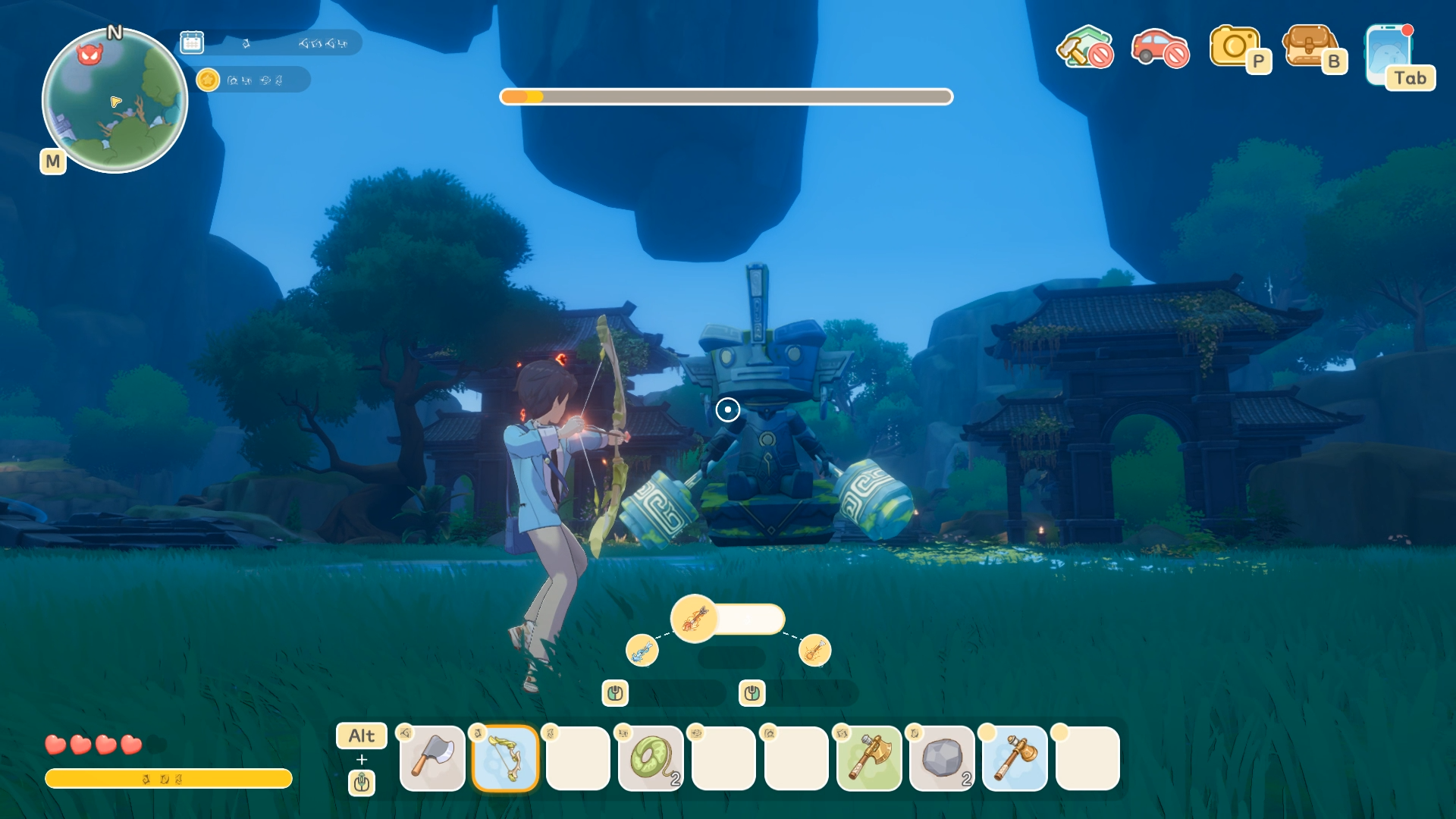 Sentinel Robot assisting in combat