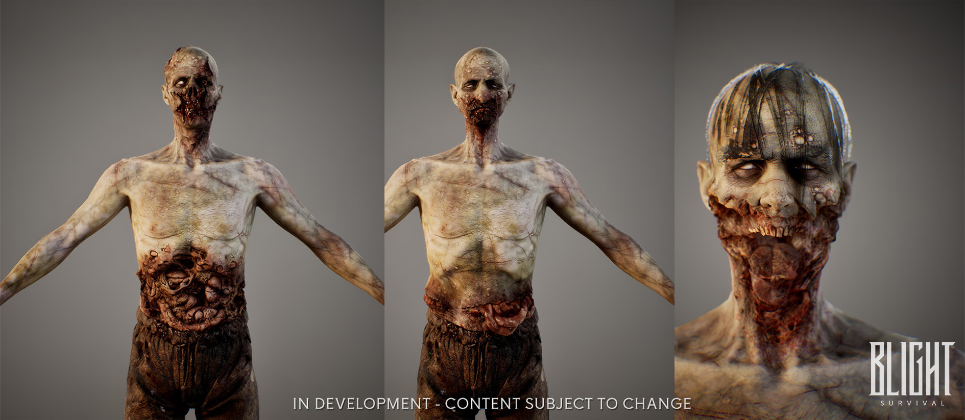 Blight: Survival devlog - atmospheric scene with sunlight through forest canopy