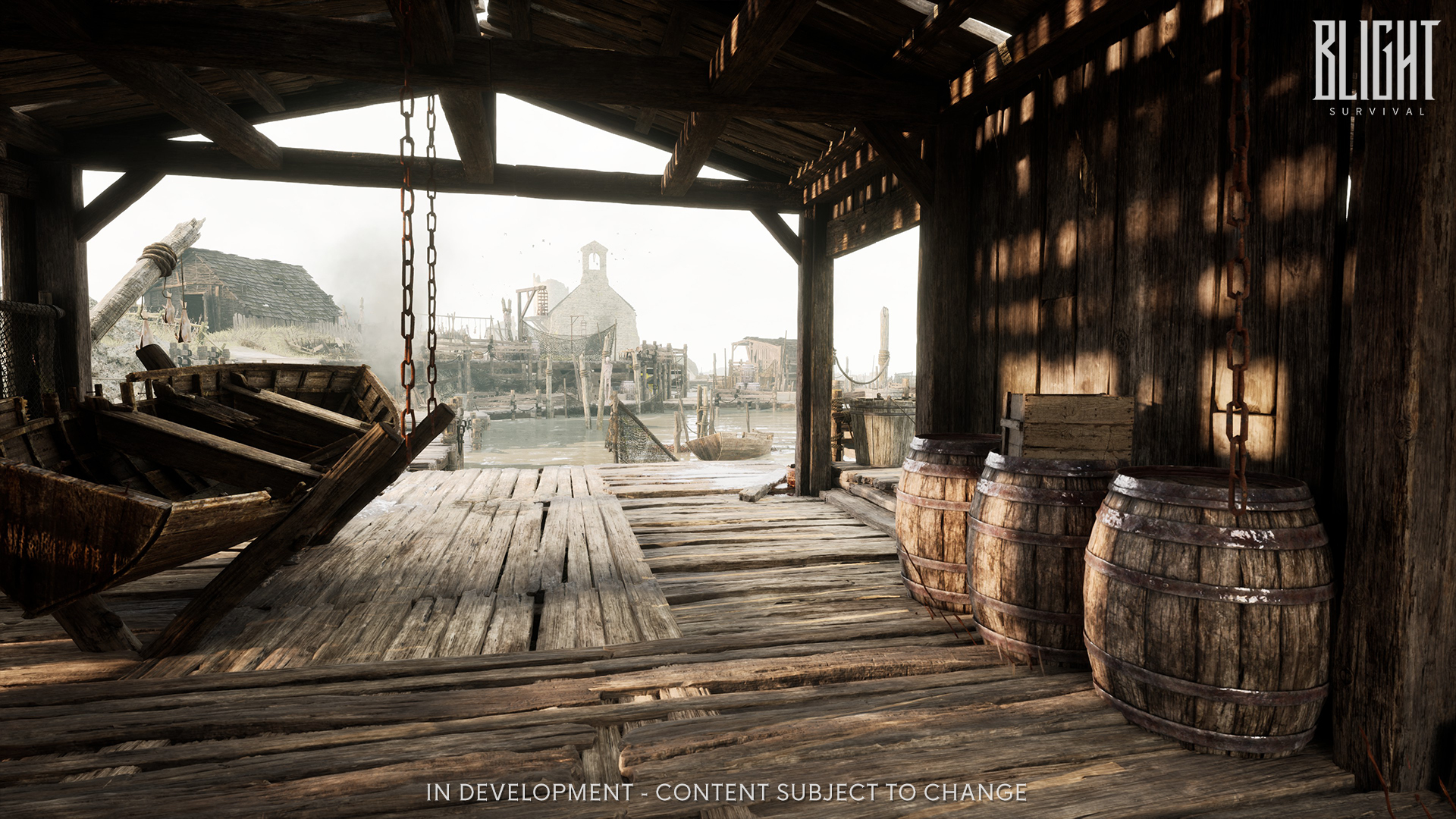 Blight: Survival devlog - environmental detail with Blight fungal growth