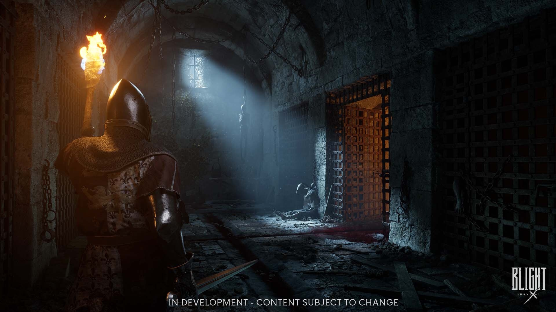 Blight: Survival environment from PC Gamer - Blight-consumed landscape