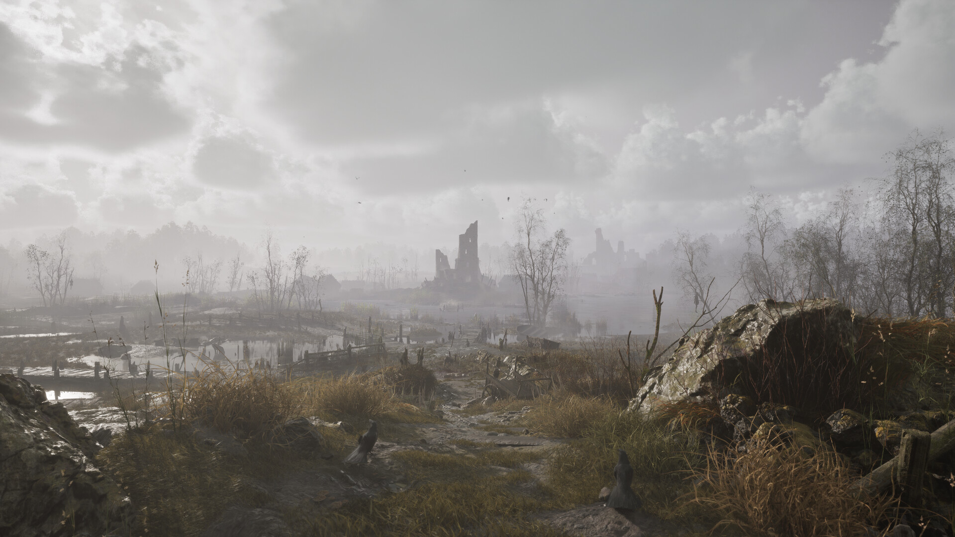 Blight: Survival gameplay screenshot from PC Gamer - medieval combat