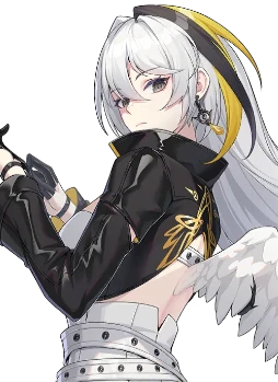 Hathor character portrait - Elite Courier of Sterry Express wielding Blade Wings