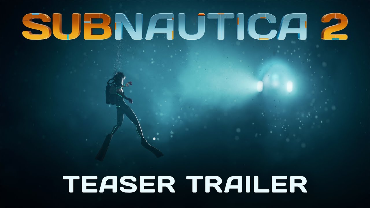Subnautica 2 official teaser trailer thumbnail showing underwater scene