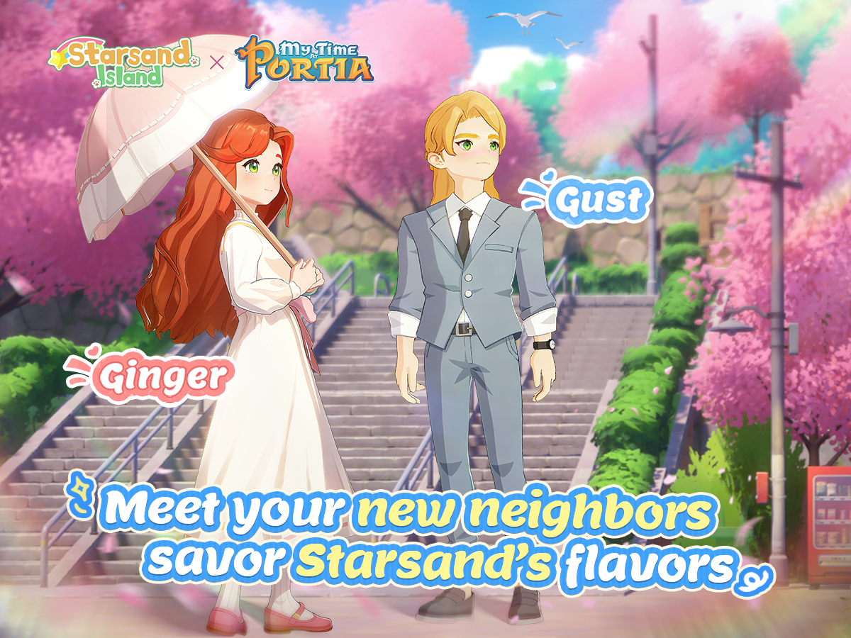 My Time at Portia crossover - Gust and Ginger
