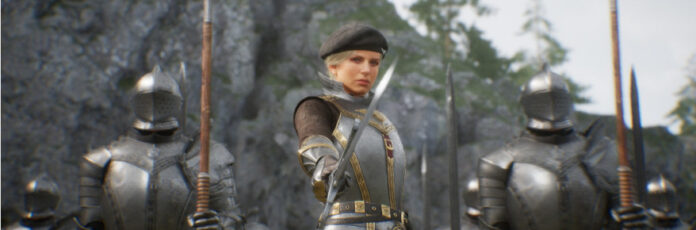 Dame Gwynn, the Royal Knight Delegate NPC from Vindictus: Defying Fate