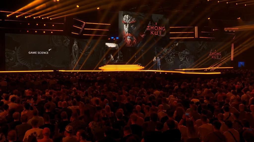 Release announcement of Black Myth: Zhong Kui at the opening ceremony of Gamescom 2025 in Cologne, Germany