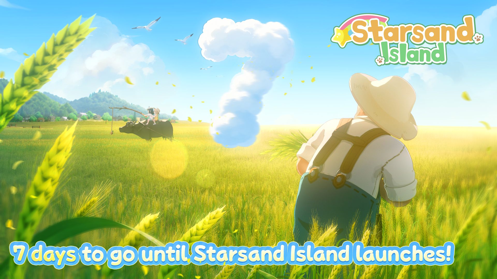 Giant crop from 3x3 planting grid