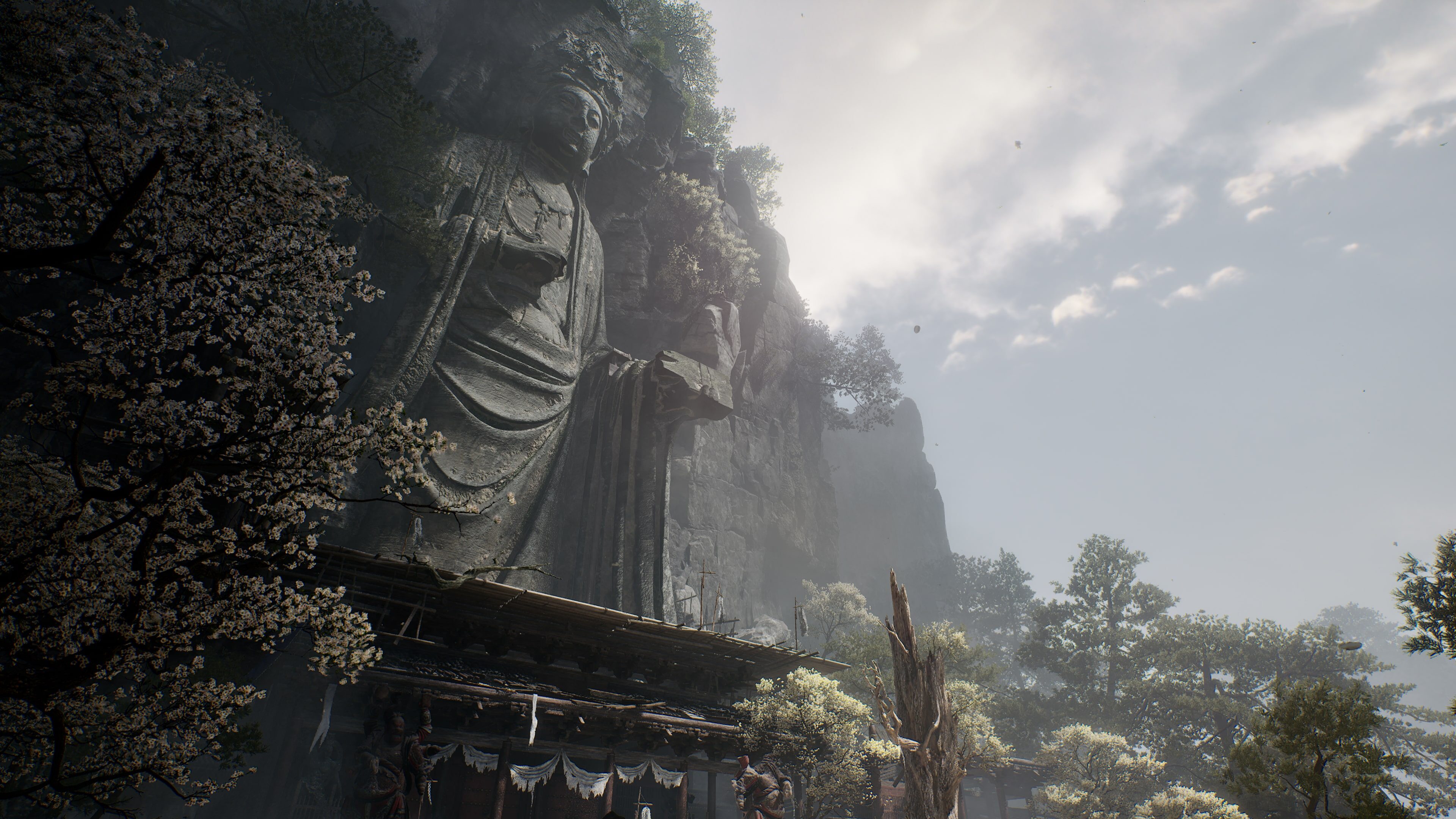 A Whisper of Fall: Jinyiwei screenshot showing rooftop traversal across Ming Dynasty architecture