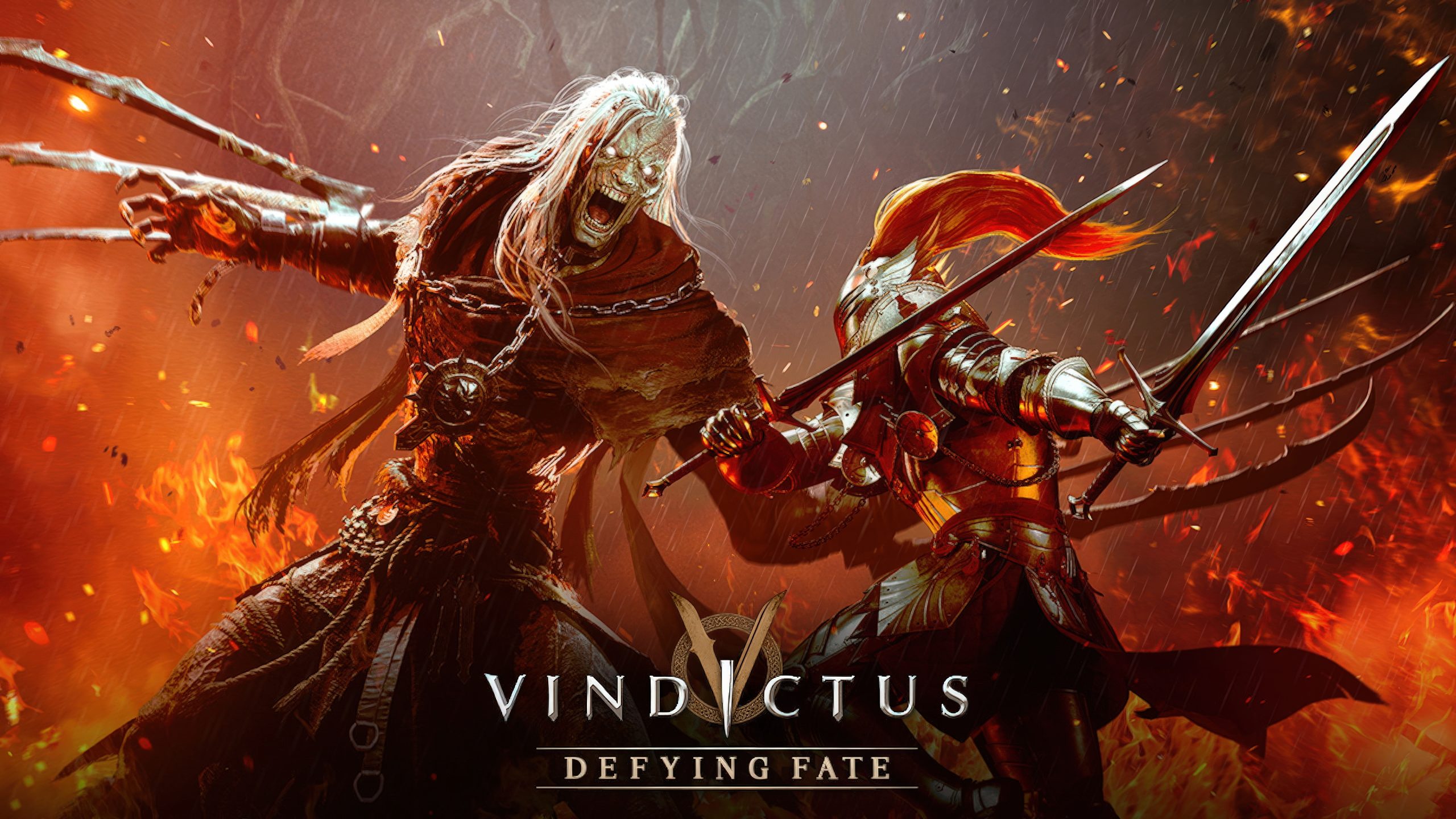 Vindictus: Defying Fate high-definition promotional artwork showing all four playable characters