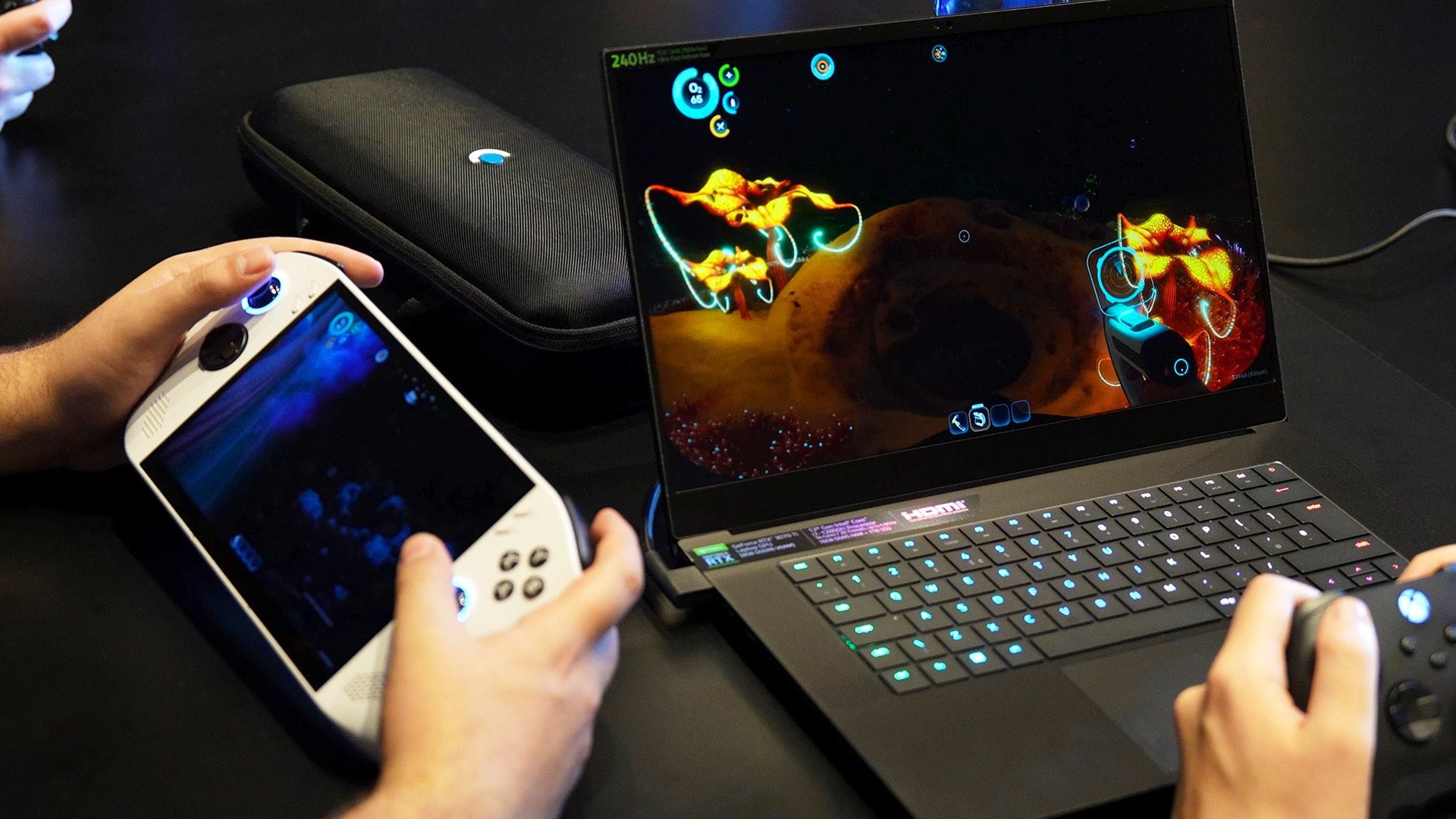 Subnautica 2 Dev Vlog 5 thumbnail - Diving Together co-op multiplayer gameplay