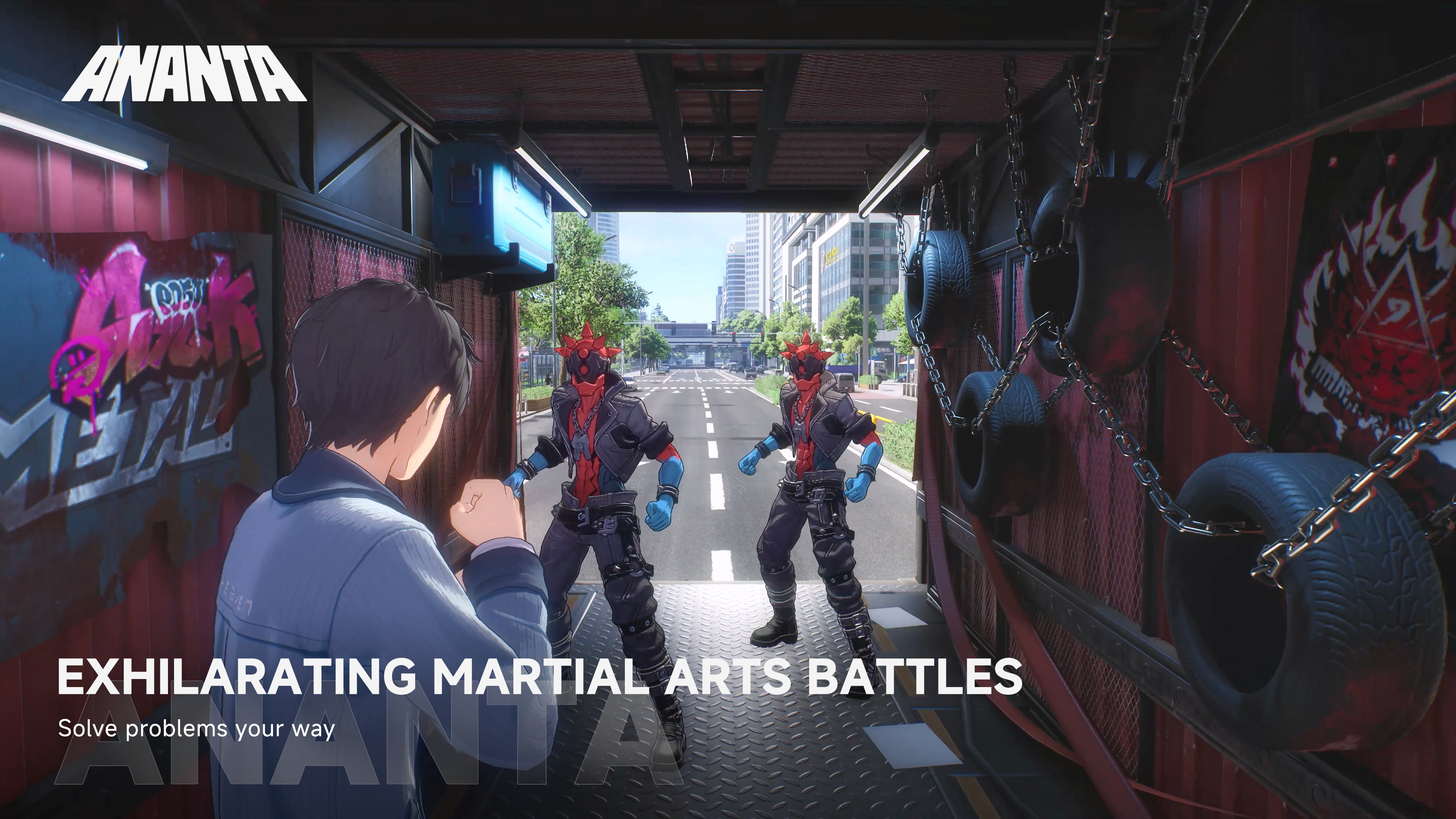 Ananta TGS 2025 official screenshot - traversal and exploration