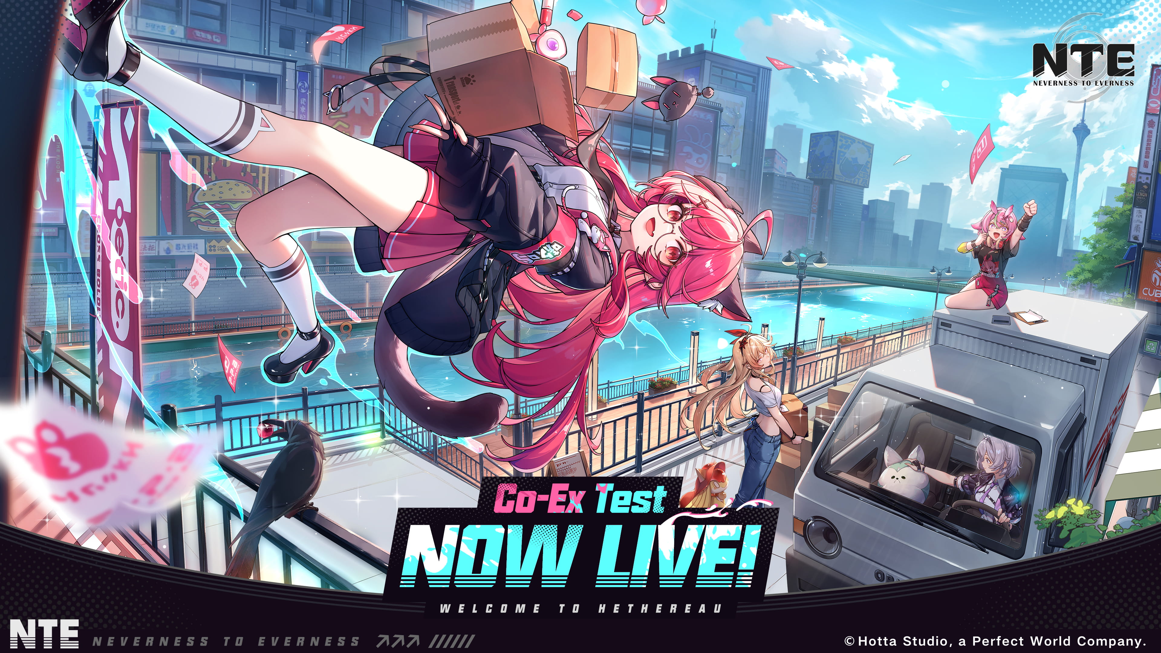 Co-Ex Test promotional image - Neverness to Everness third closed beta