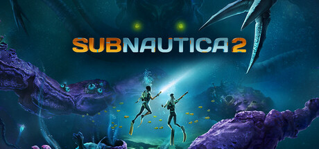 Subnautica 2 Steam store header image showing underwater key art