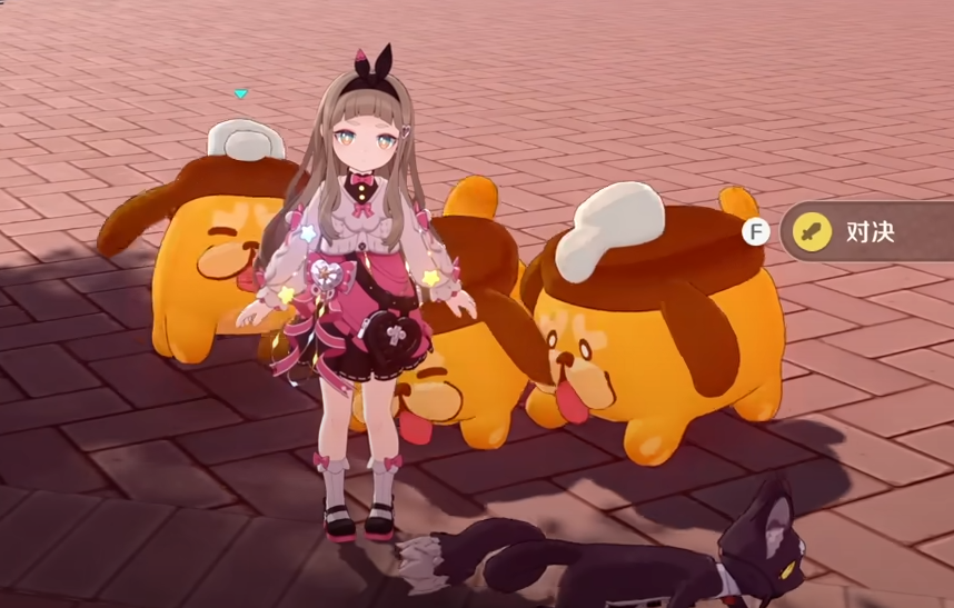 Character showcase — Honkai: Nexus Anima character and Anima companion