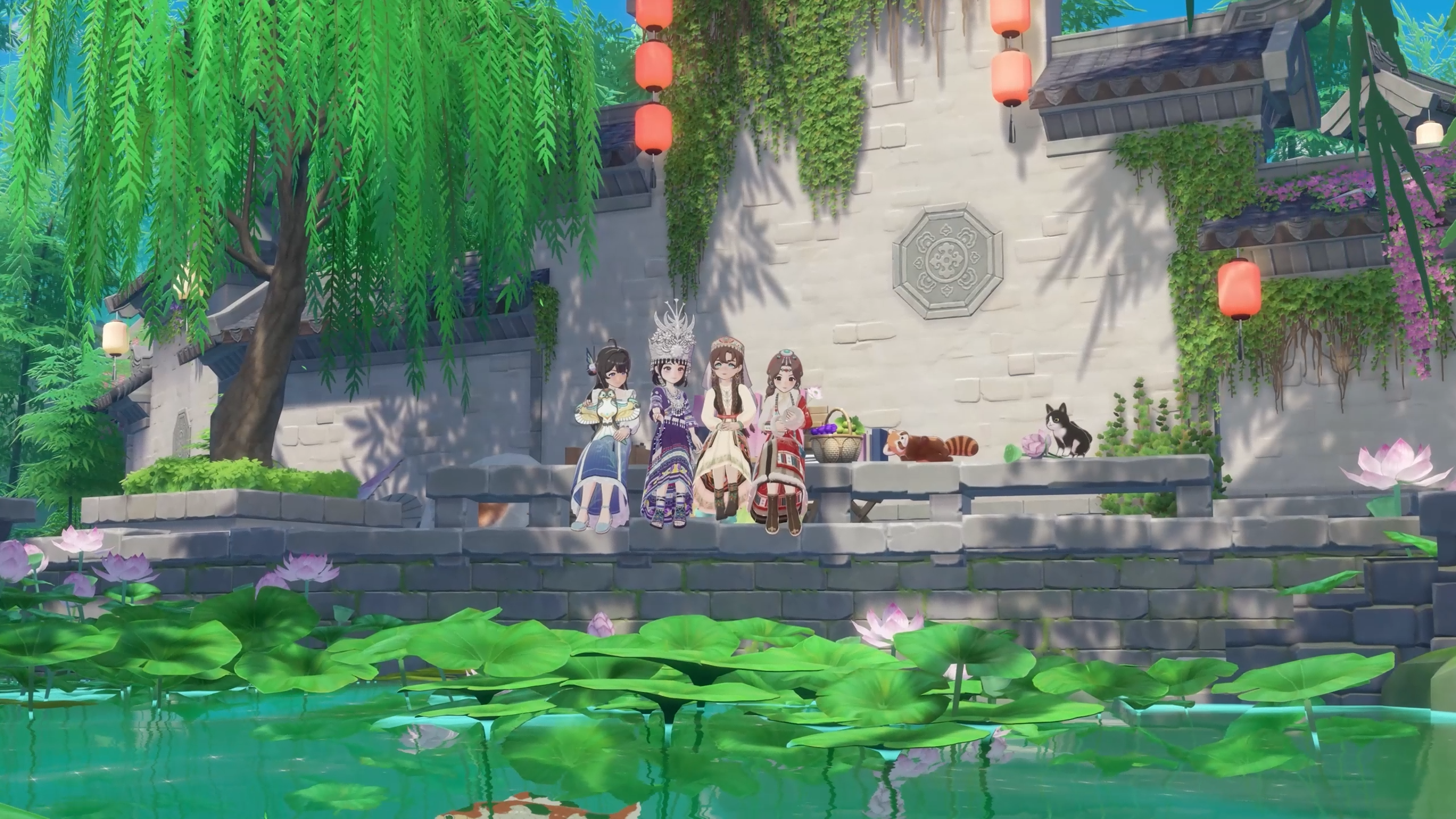 Hat and hairstyle mix and match