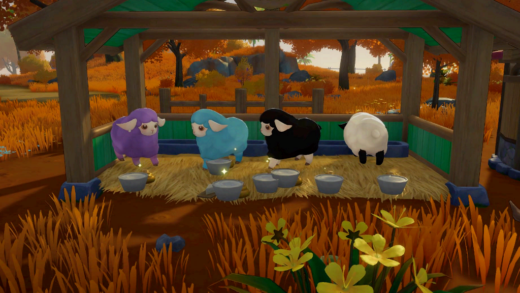 Playing music for animals