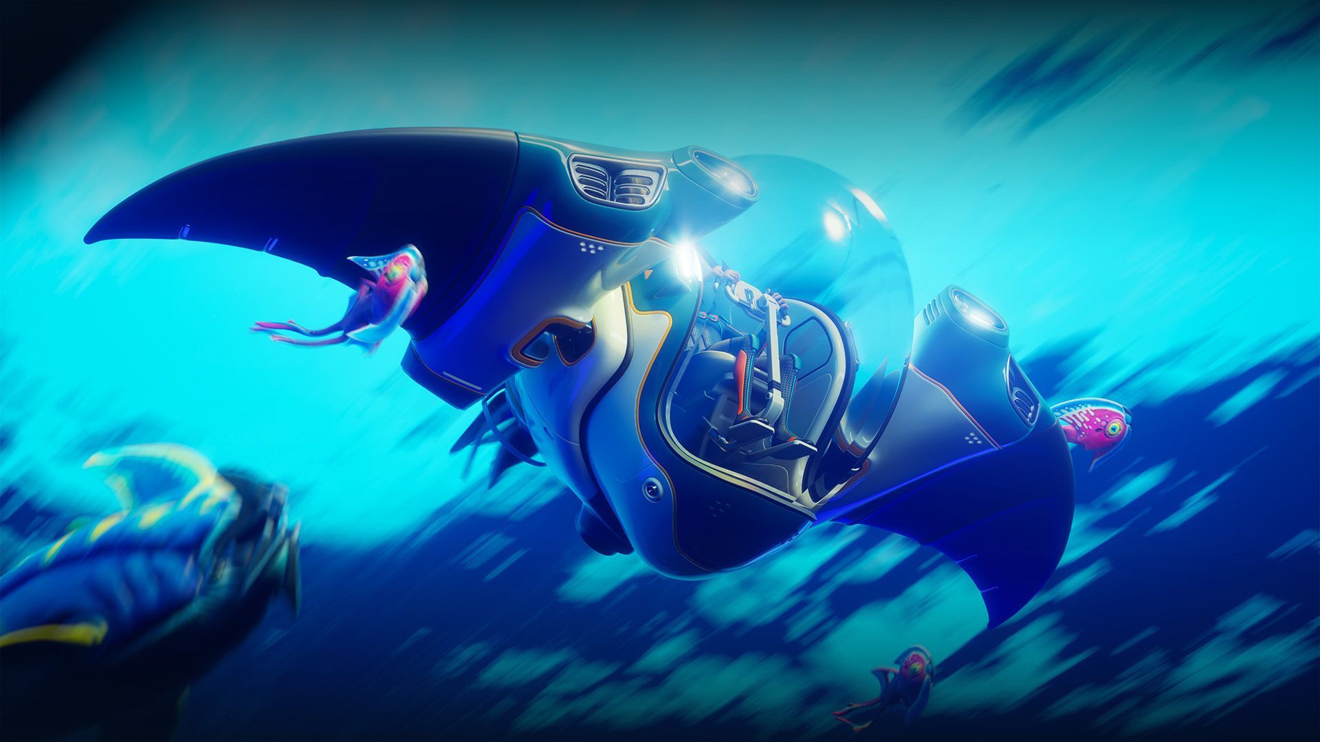 Subnautica 2 Dev Vlog 4 thumbnail - Crafting the Tadpole submersible vehicle