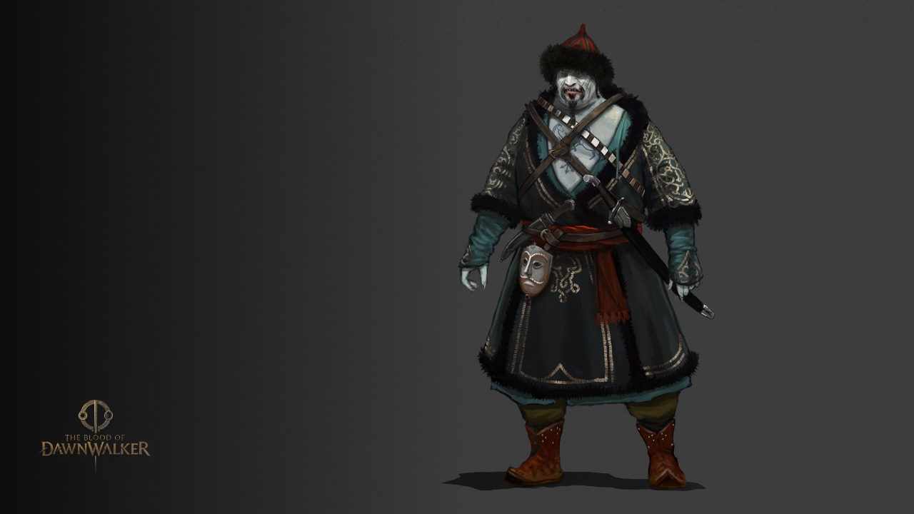 Bakir concept art by Jan Marek — armored vampire lieutenant design