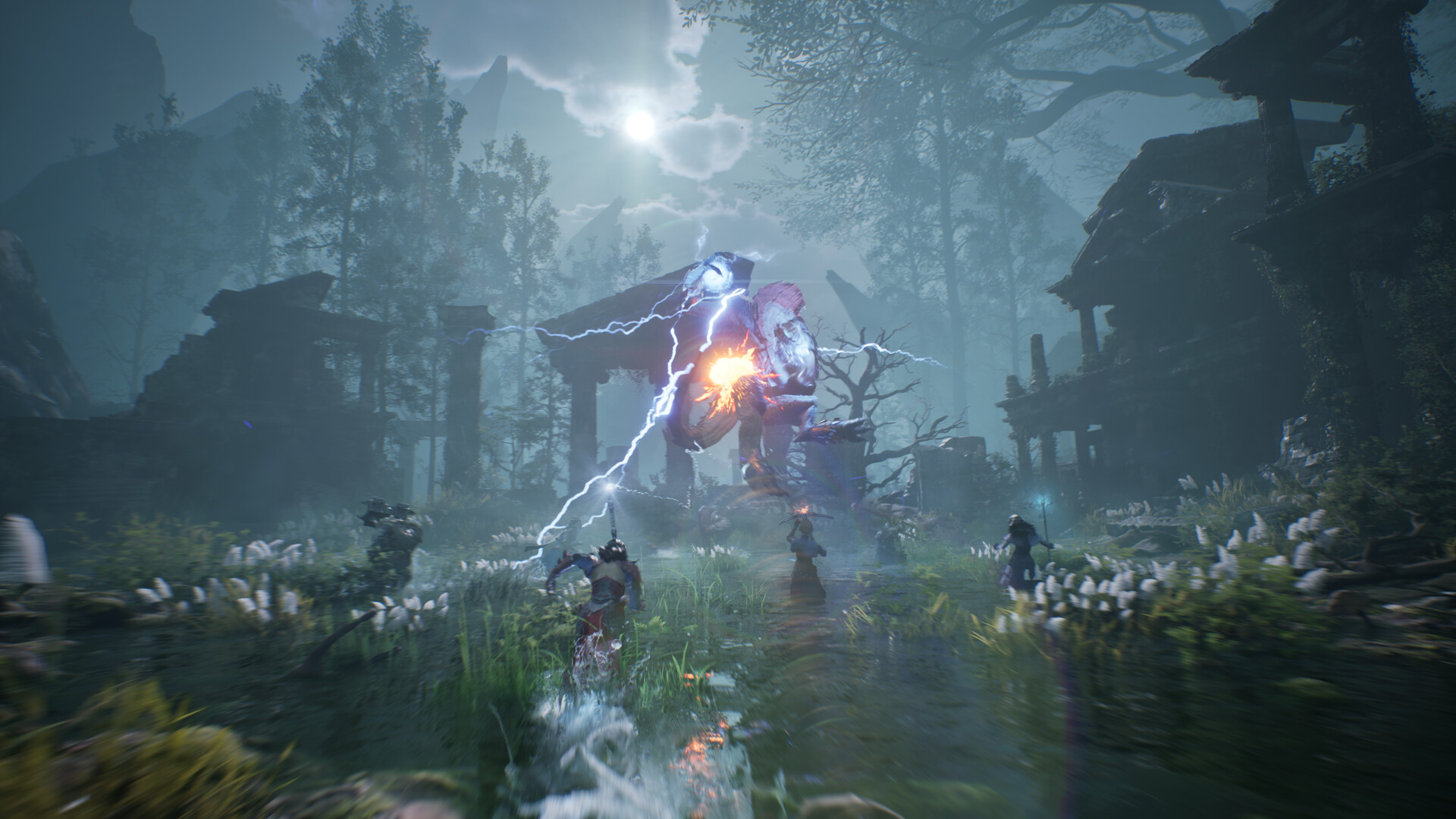 ArcheAge Chronicles scene showing the lasting impact of the twelve heroes on the world of Auroria