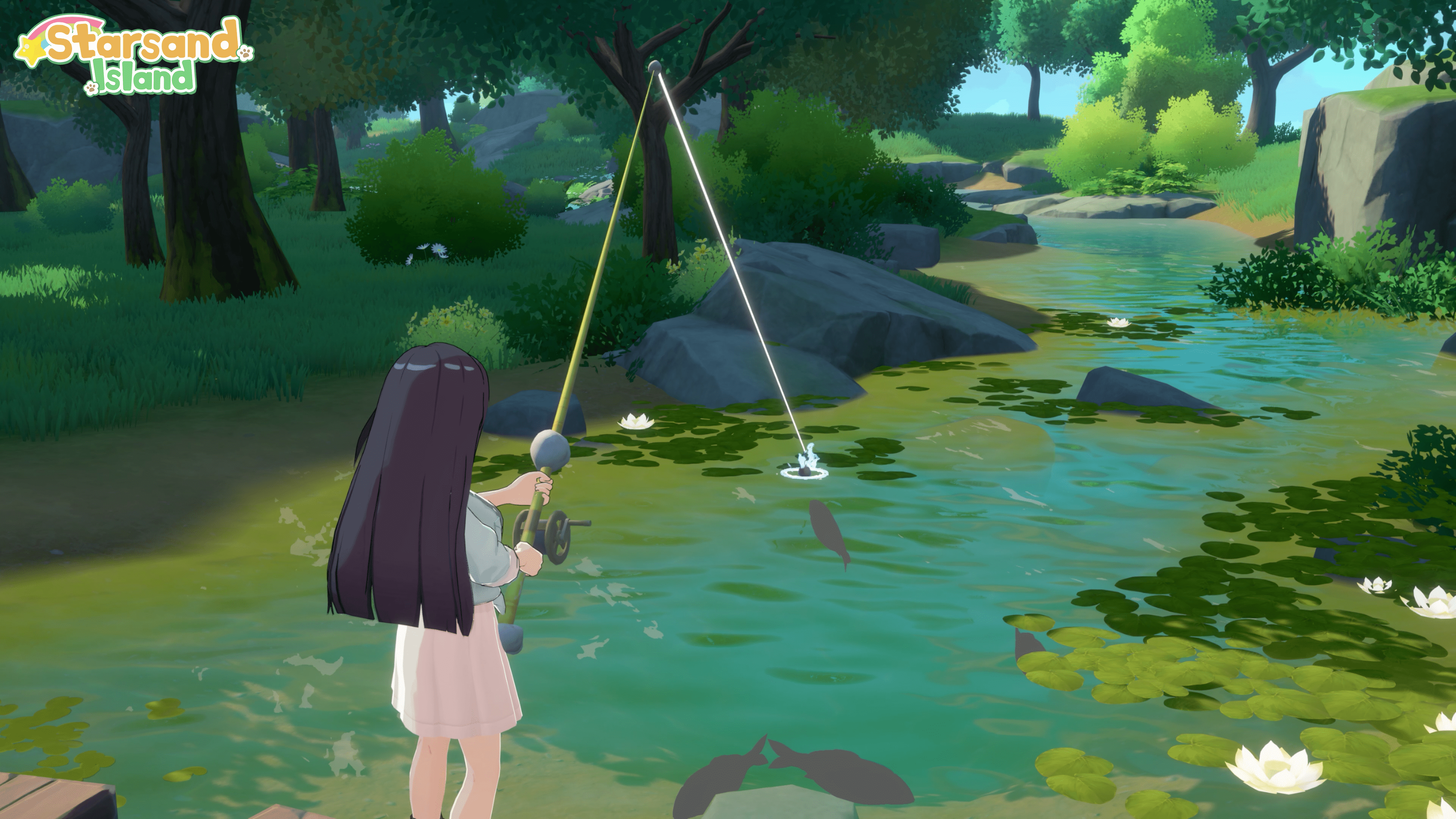 Fishing gameplay