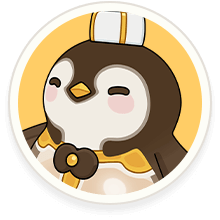 Bobabirb — bubble tea penguin Anima with a straw, food-themed design