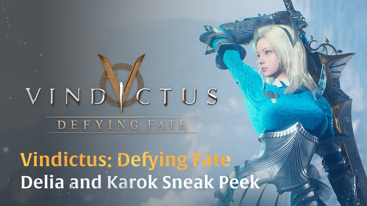 Vindictus: Defying Fate announcement trailer thumbnail showing cinematic dark fantasy scene