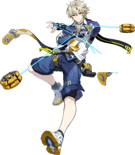 Official portrait of Alan, a character in Ananta