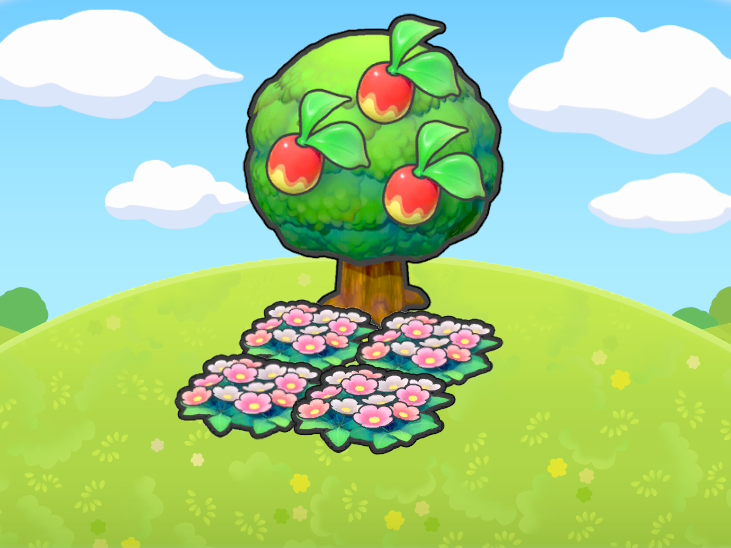 Tree-Shaded Flower Bed habitat icon