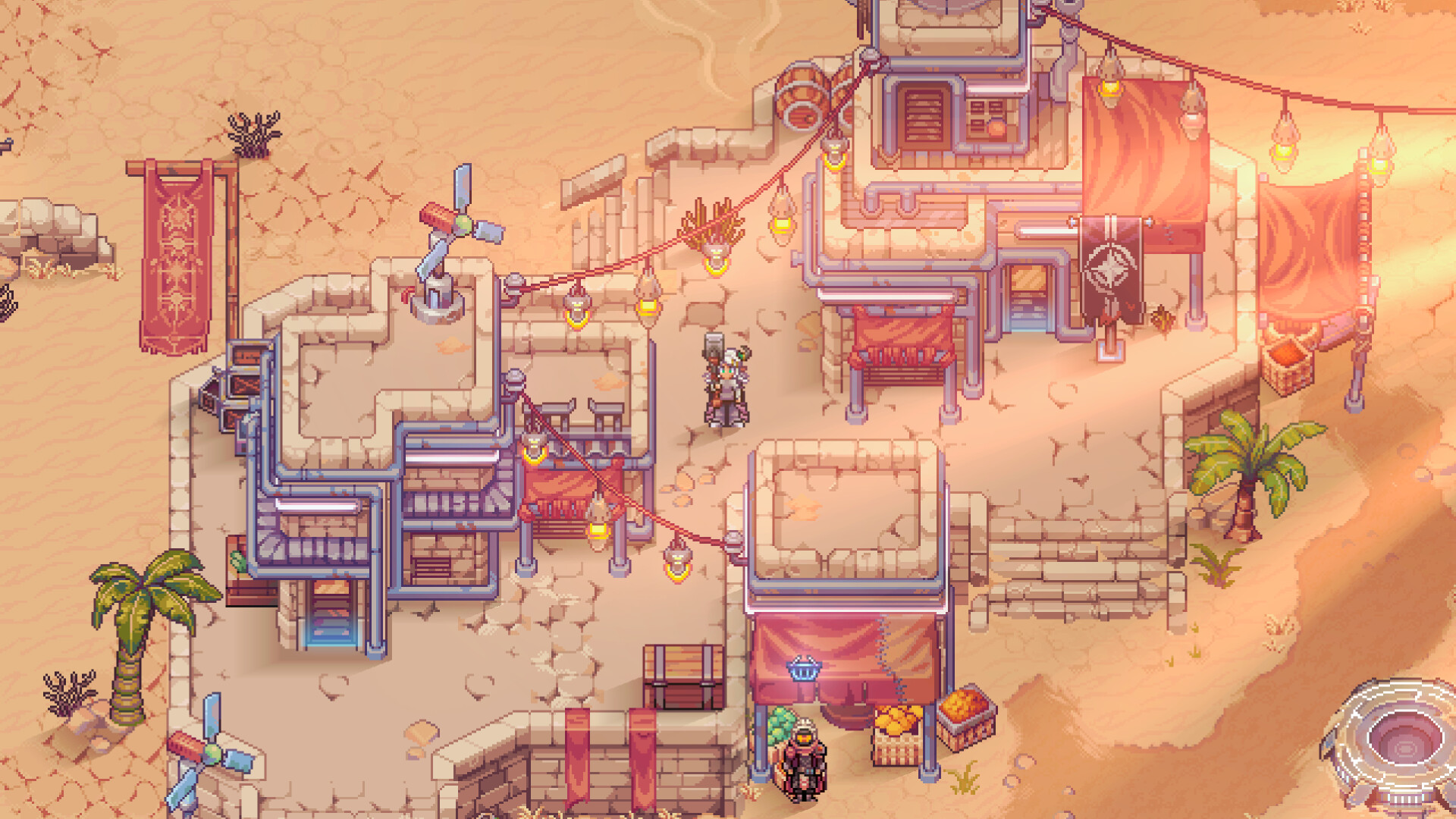 Bullet-heaven combat in Soulbound: Online