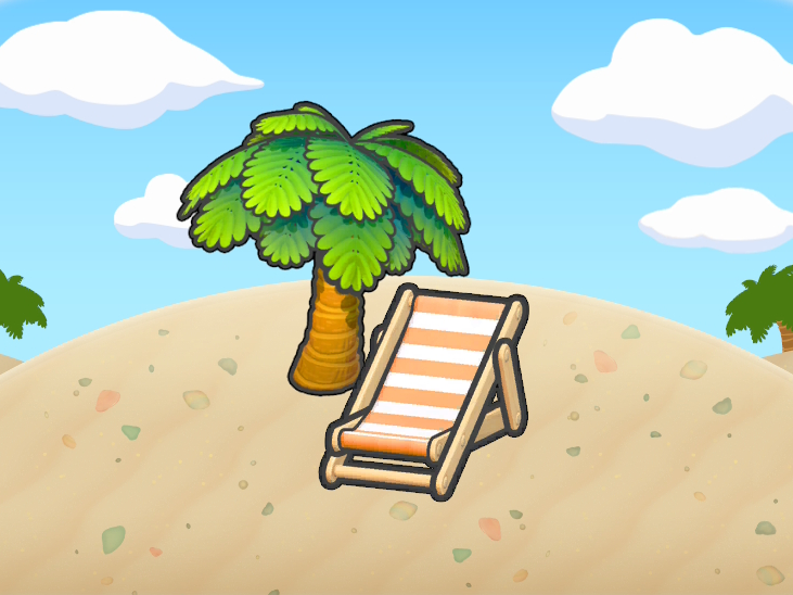 Shaded Beach habitat icon