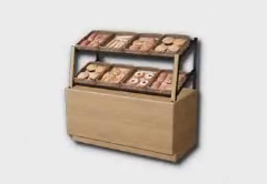 Rattan Basket Bakery Display Stand furniture item in inZOI