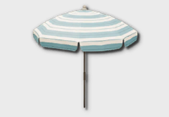 Parasol outdoor furniture item in inZOI