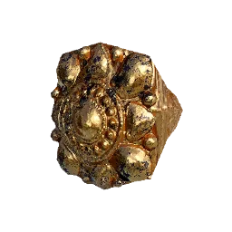 Finely Crafted Gold Ring in Crimson Desert