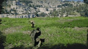Lightning Surge skill animation in Crimson Desert