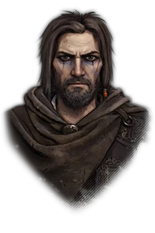 John Doe portrait, the Bonfire Guest Researcher cartographer NPC in Windrose