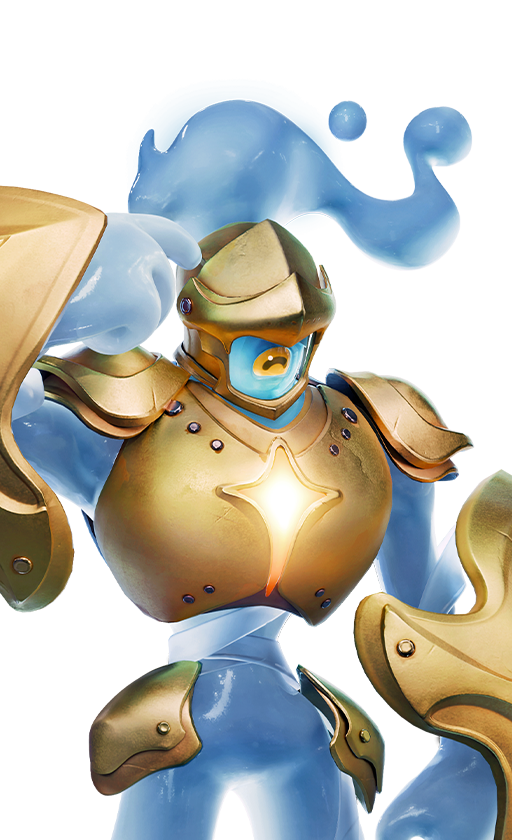 Official full-body artwork of the Aniimo Rookey in its Mountain Woods Form, a Dark element Break role creature
