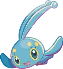Manaphy, the Mythical Pokemon that teaches Ditto the move Dive