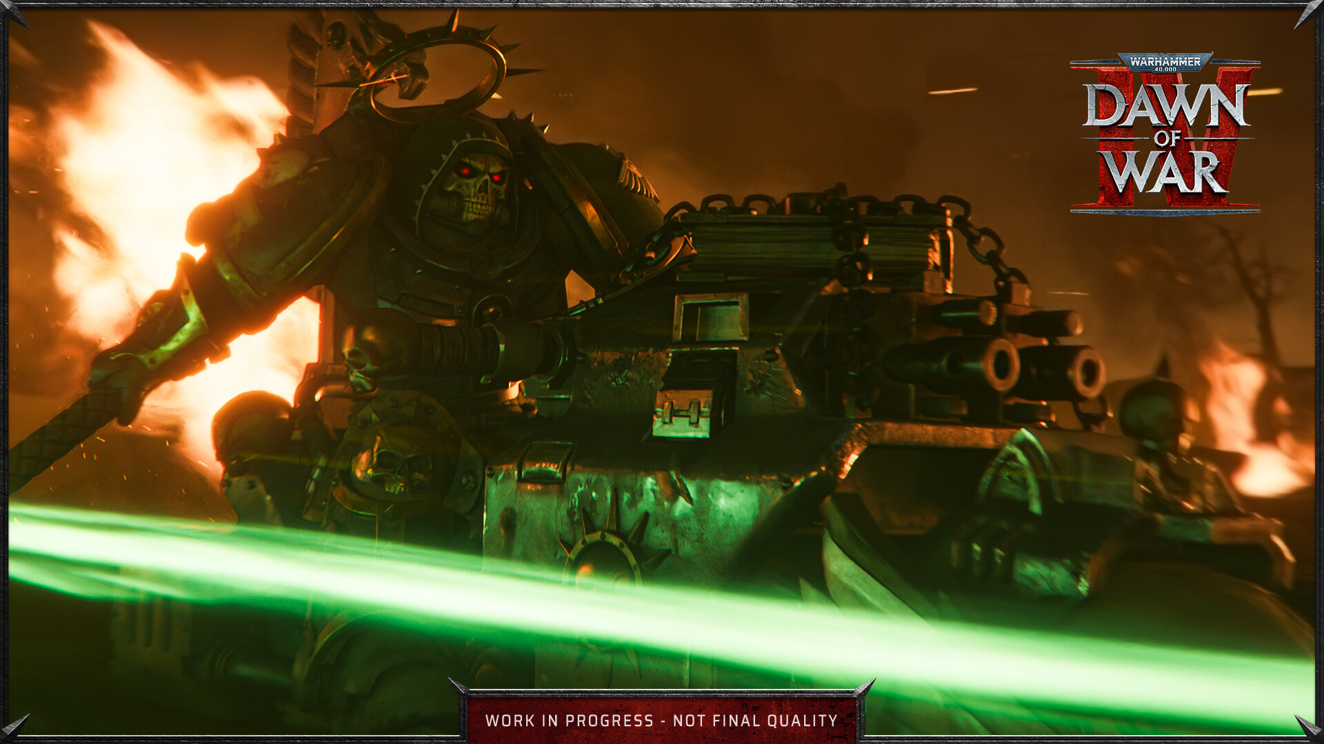 Close-quarters combat in Warhammer 40,000: Dawn of War IV