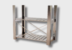 Steel Wall Shelf bathroom furniture item in inZOI
