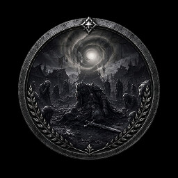 Round badge icon for the achievement Age of Dying Embers